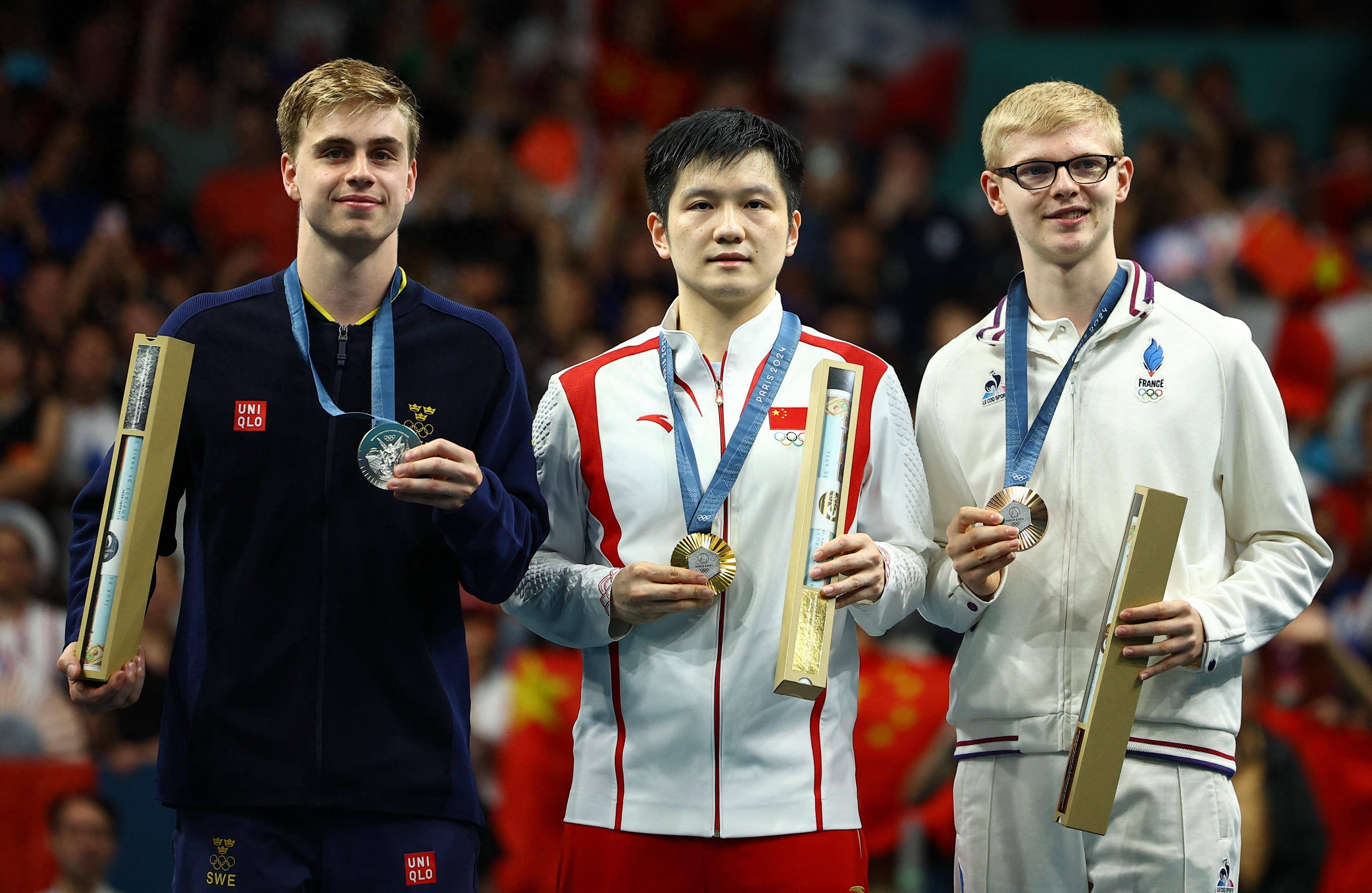 法国队完胜瑞典队，樊振东状态火热的简单介绍