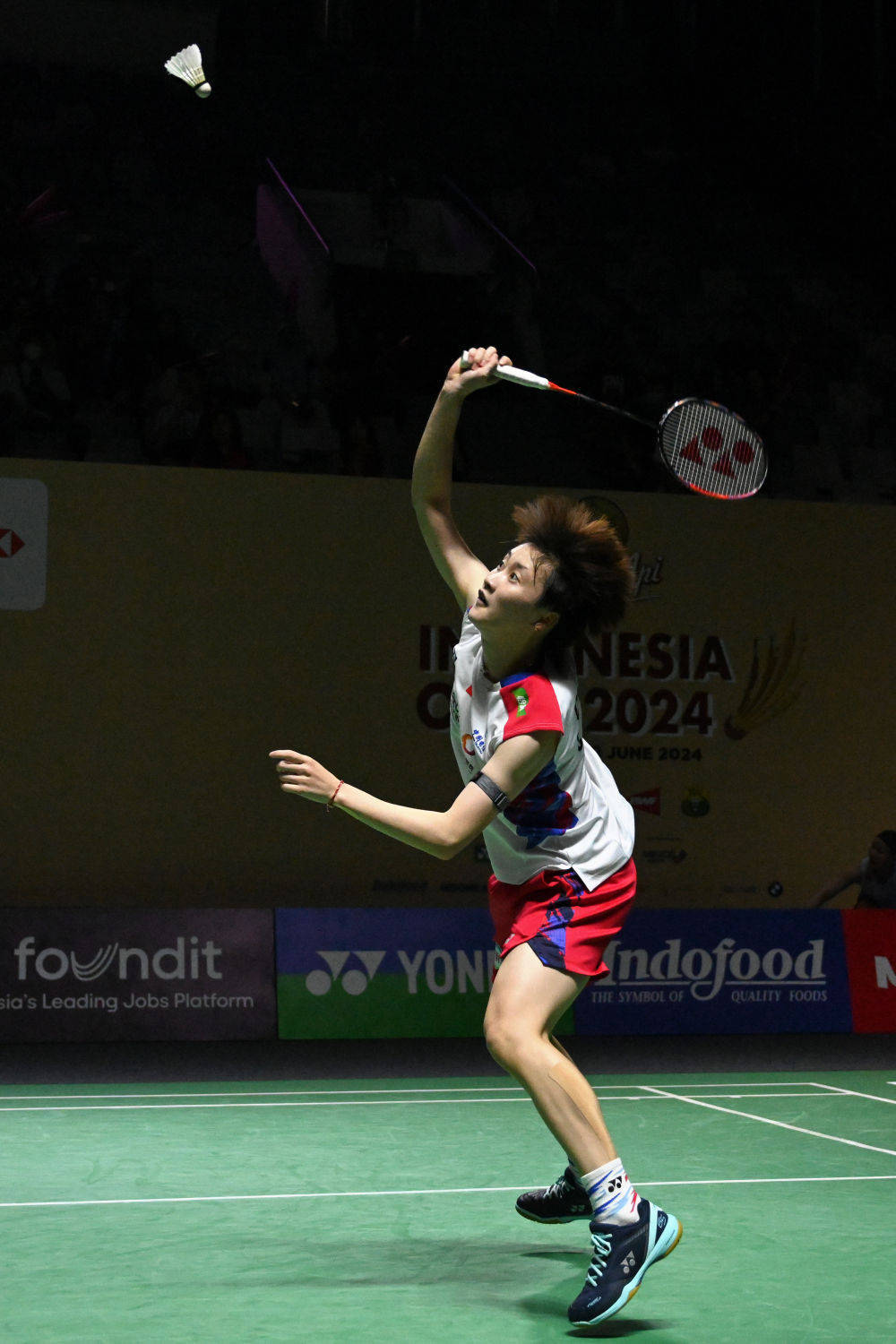 韩国队鏖战印尼队，陈雨菲扛起全队