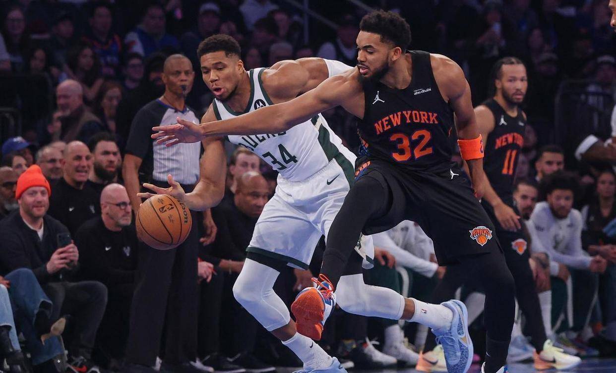 雄鹿完胜独行侠，布伦森统治全场